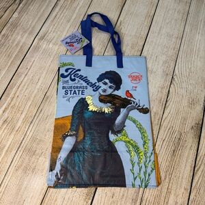 NWT Trader Joe's Kentucky Bluegrass State Reusable Shopping Bag